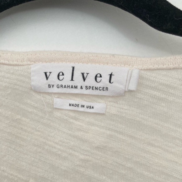 Velvet by Graham & Spencer loose wrap shirt - Picture 2 of 7